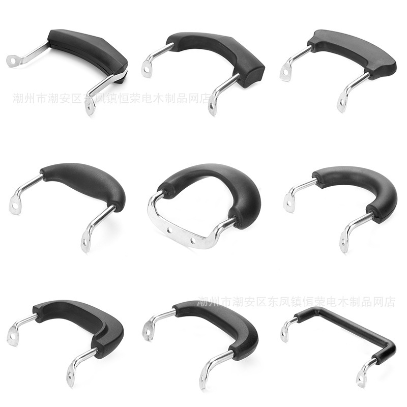 Bakelite anti-scalding pot ear stainless steel steamed soup pot wok side ear pot handle double ear pot handle spot wholesale