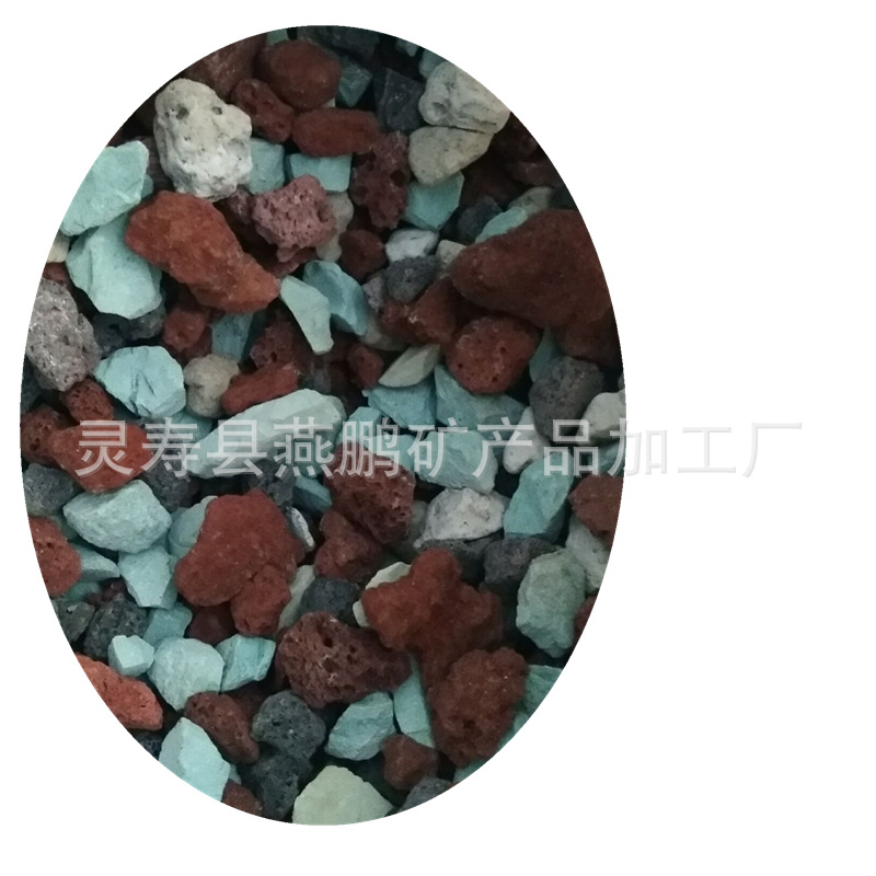 批发园艺虹彩石多肉彩虹石兰花用大颗粒虹彩石颗粒