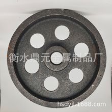 120mm5寸黑色耐磨耐高温垃圾桶脚轮电焊机磅秤铸铁轮滚轮