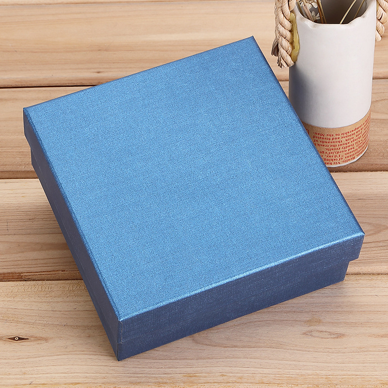 Fabricante al por mayor spot caja de papel con tapa de cielo y tierra caja de embalaje de cinturón de mujer general caja de bolsa de cinturón de dinero cuadrado