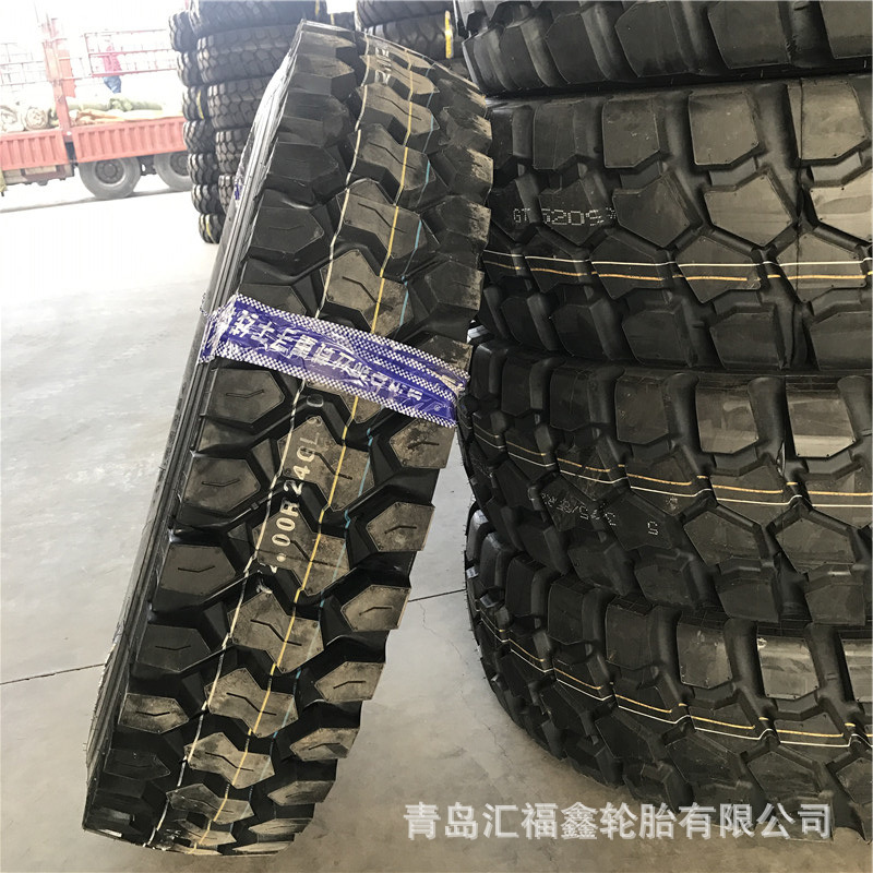 出口/批发钢丝子午线卡车轮胎325/95R24 12.00R24吊车轮胎油田胎