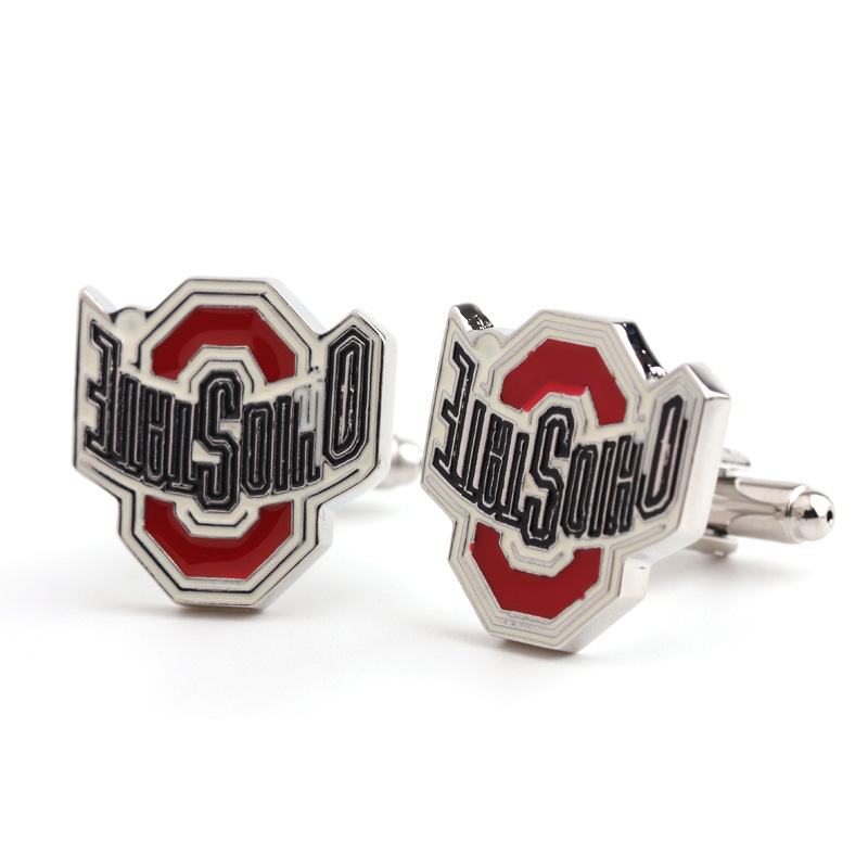 Paint color cufflinks French shirt men's high-end cuff cufflinks cufflinks_voghion.com