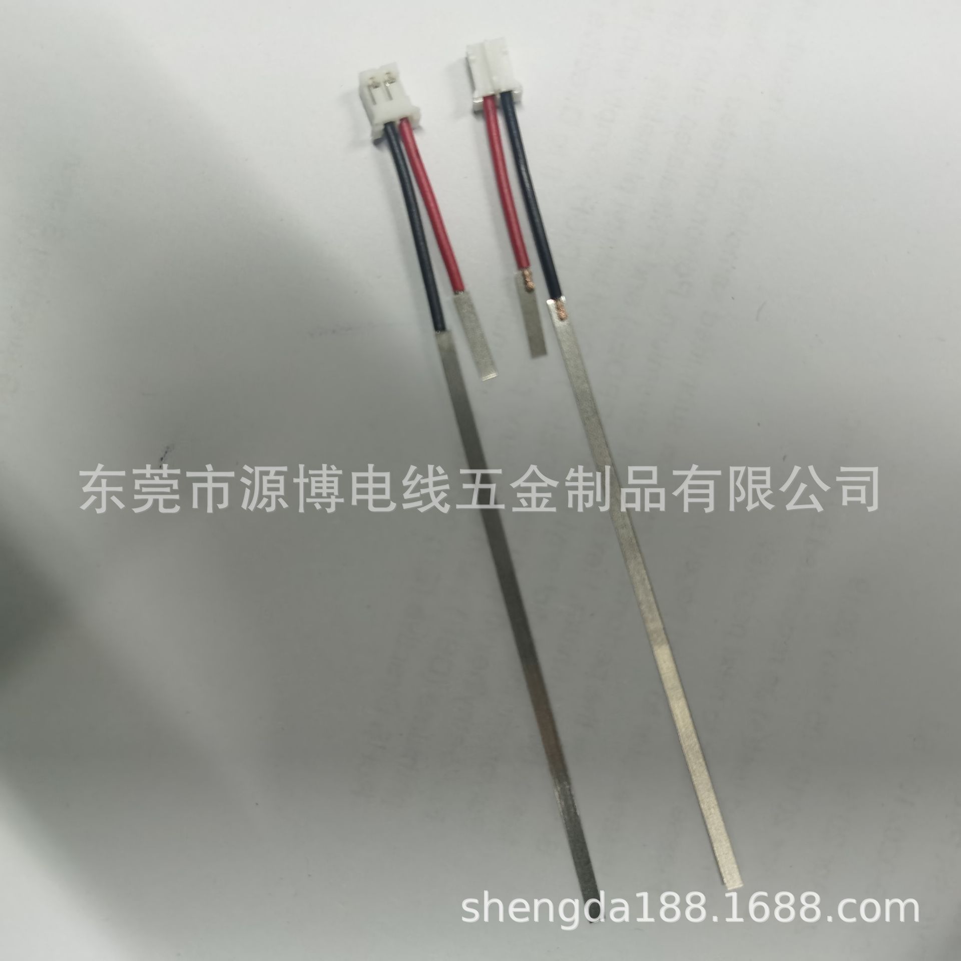源头工厂2.0-2p电池端子线18650锂电池镍片焊线镍片连接线可定制