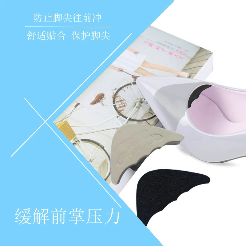 Губчатая обувь головная пробка поглощает пот регулировки размера обувь большой длинный палец ноги, противоизносные ножки вперед полукровка