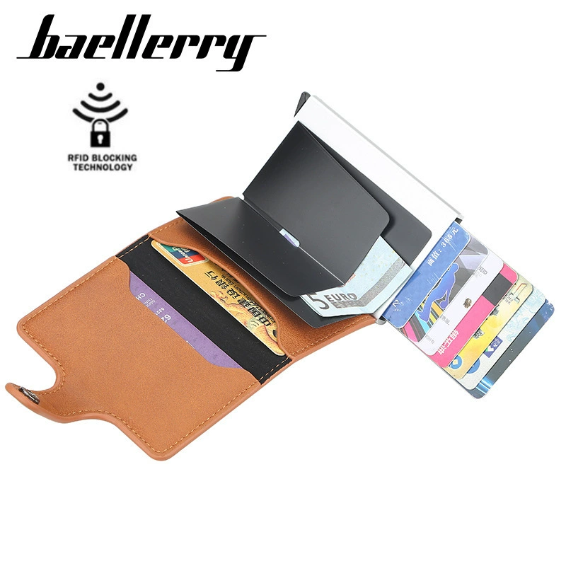 Антимагнитный держатель для карт Baellerry Retro, европейский стиль, оптовая продажа