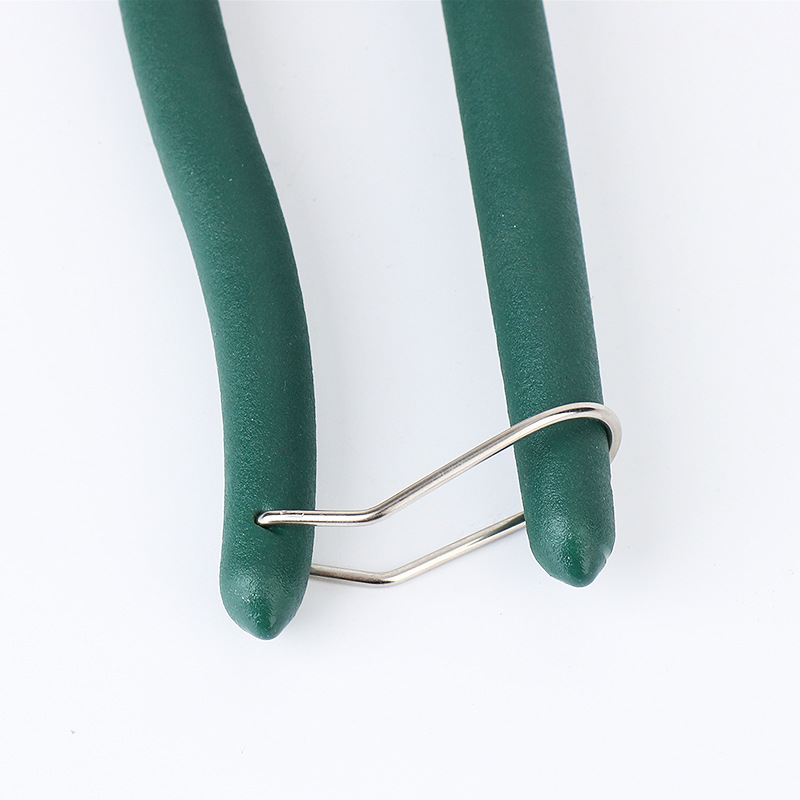 Ventas de fábrica Jiutong 8 pulgadas tijeras de cuerda de alambre alicates de corte de alambre de plástico manual de ahorro de mano de obra tijeras de cuerda de alambre herramientas de hardware