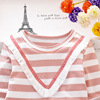 Dress girl's, small princess costume, Korean style, suitable for teen, long sleeve, autumn