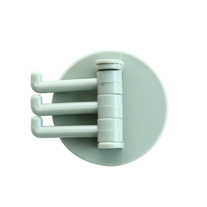 Chunqun Rotating Linked Hooks Wall Rack – Nail-Free, Multi-Use Kitchen & Bath Organizer