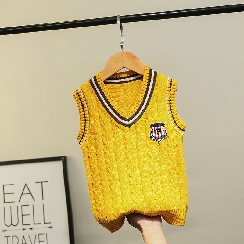 노란색 라벨 조끼