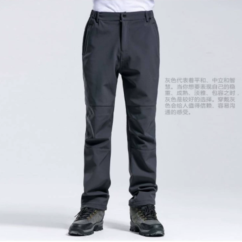 Уличные штаны-шорты Женские ветростойкие водонепроницаемые флисовые брюки с мягкой ракушкой Теплые хлопковые морозостойкие Дорожные Брюки для кемпинга