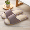 Summer slippers, footwear for beloved indoor, non-slip slide, cotton and linen, wholesale