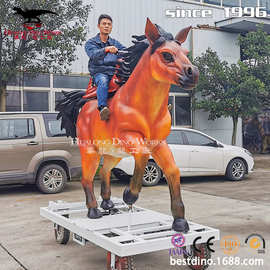 仿真马踏飞燕坐骑马儿动物 大型动物生产厂家模型动物摆件