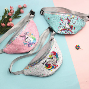(Cross-border trading), children's cartoon belt bag, small bag for leisure, cute chest bag, one-shoulder bag