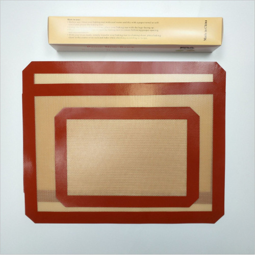 Silicone baking mat kitchen tools non-stick fiberglass food grade temperature-resistant oven baking pan mat baking kneading mat baking