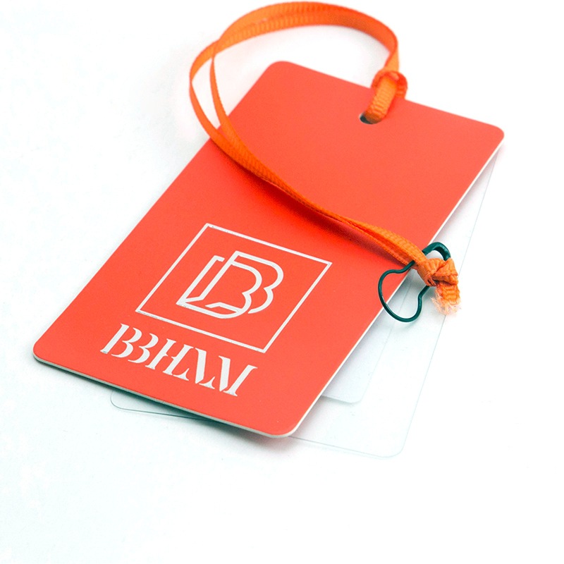 时尚连衣裙衣服商标标签设计挂牌 女装牛皮纸吊牌圆形吊牌杭州