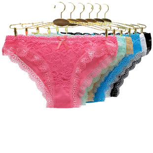 Cross-border ebay AliExpress ladies underwear foreign trade supply Women's briefs cotton lace women's shorts wholesale