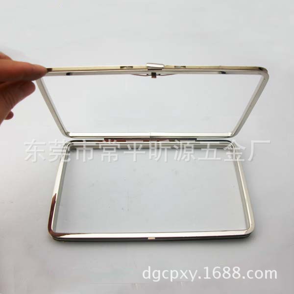 工厂生产反口圆角手机信用卡包夹 ，手袋 五金厂 厂家直销