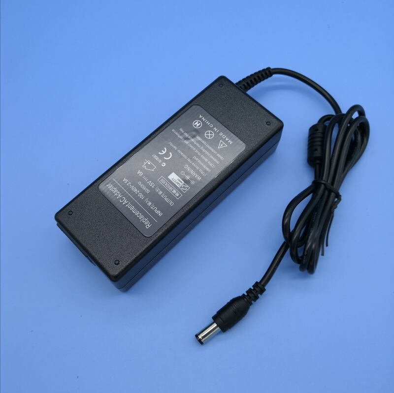 15V6A/90W /POE switch pull rod speaker audio power adapter/interface 5.5 * 2.5mm