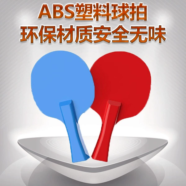 A pair of ABS plastic rackets
