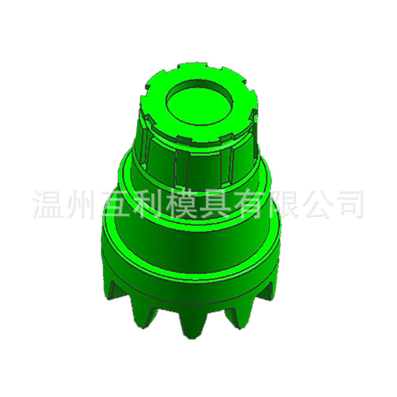 互利制造模具「铸造模」锌合金手动轴压铸模具多个分型面低压铸造