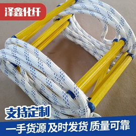 安全绳;软梯、逃生梯;盖土网