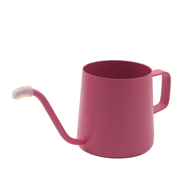 Hervidor de café portátil de acero inoxidable 304 con boquilla fina, para preparación manual, ideal para café en bolsas de colores, oferta de liquidación.