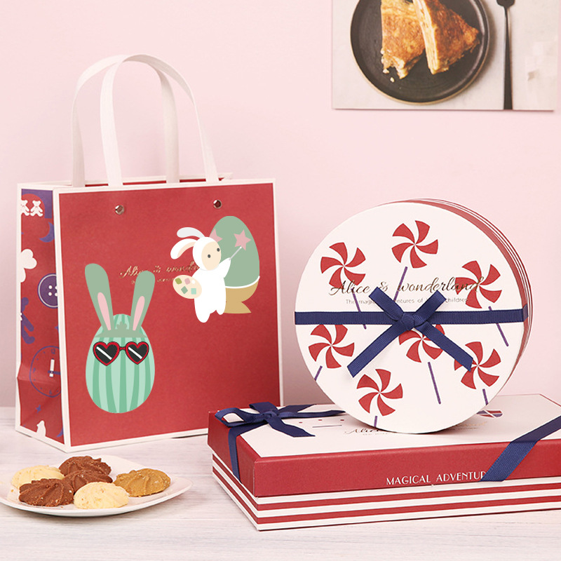 Pegatinas creativas de bricolaje pegatinas de animales de Pascua dibujos animados para niños conejito pollo amarillo huevo de Pascua