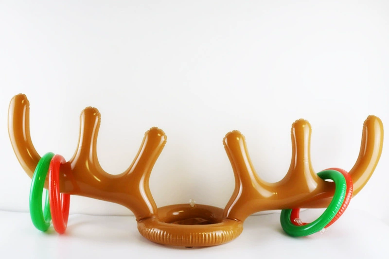  inflatable helmet, rings, headband, toy, props