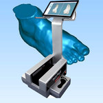 双脚三维扫描仪 3D三维脚型测量仪 足部足底脚型扫描成像分析仪