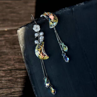 (Cross-border trading), glass pendant, earrings, necklace handmade, accessory, accessories, 20mm, DIY