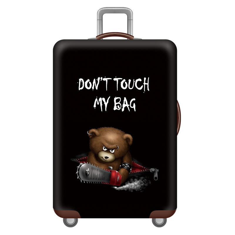 Pod One Piece Customized Luggage Protective Cover Trolley Case Cover Travel Protective Cover Dustproof Elastic Cover Factory Wholesale