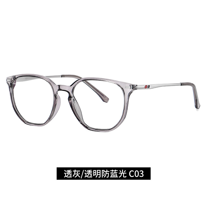 2020 nuevo metal TR anti-azul espejo de luz de moda multilateral espejo liso 6910 hombres y mujeres gafas de marco mismo