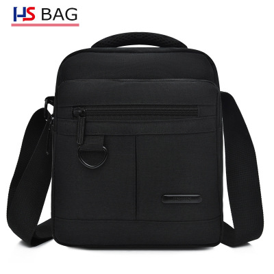 new pattern man The single shoulder bag Korean Edition portable multi-storey Inclined shoulder bag waterproof oxford Messenger High-capacity knapsack wholesale