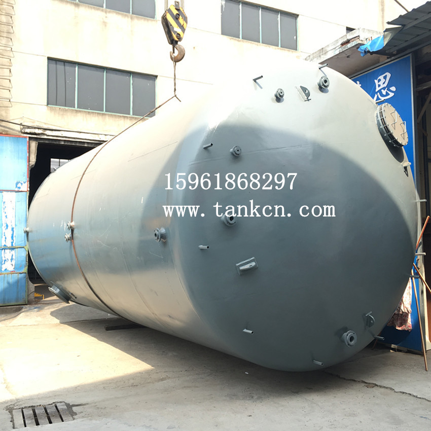 制定  钢衬四氟储罐 钢衬橡胶储罐 二布三油化工储罐供应