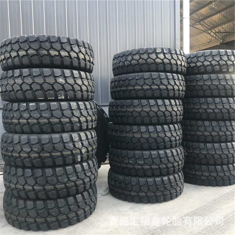 现货GL073A花纹 395/85R20泡沫机场轮胎及三角形密封圈