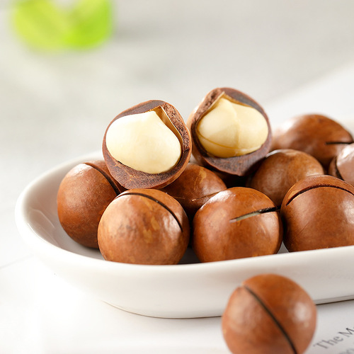 Kefan Cream Macadamia Nuts 500g Bag Nut Roasted Seeds Snacks Dropshipping Wholesale