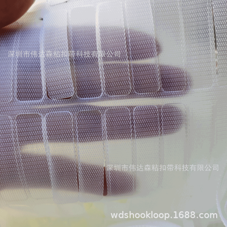 36CM厂家直销尼龙婴儿射出勾 围兜魔术贴 圆形射出钩