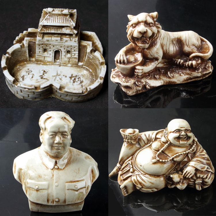 仿古玉器工艺品 10元模式地摊玉 9块9地摊玉器批发 古雕摆件