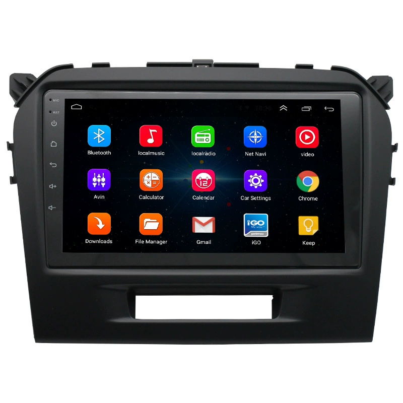 Подходящее для зарубежной версии навигационной системы Suzuki Vitra Smart Android с большим экраном, всепроцессорное изображение машины