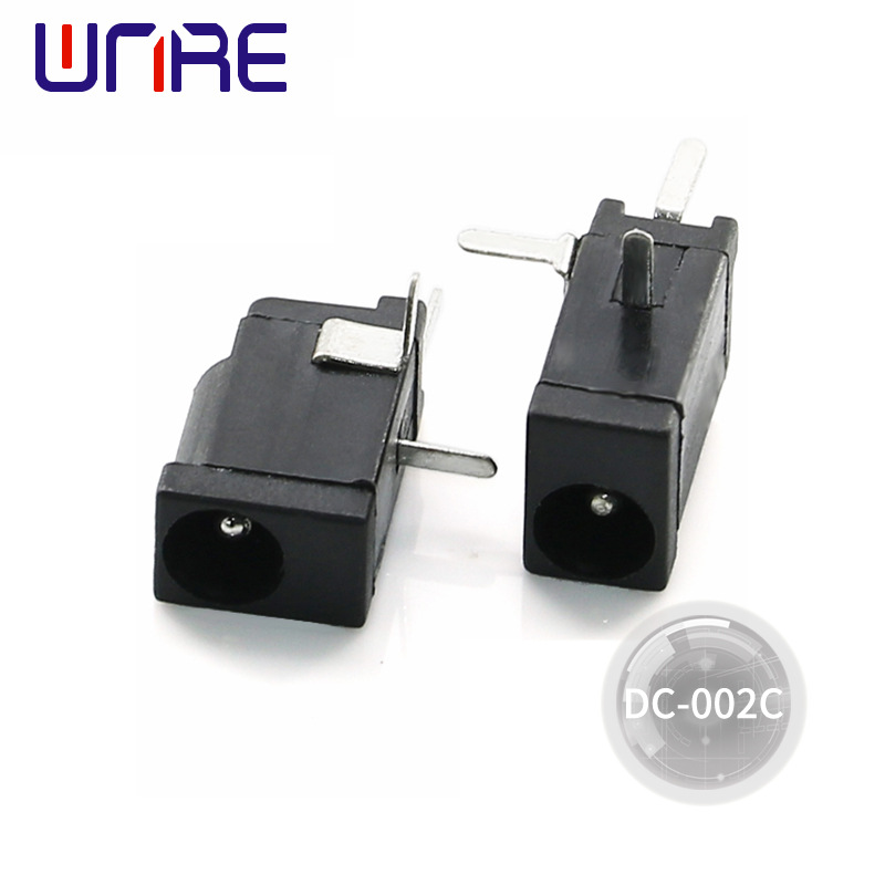 厂销DC-002C贴片母座直流插口 11.1*5.0*7.2mm贴片DC电源直流插座