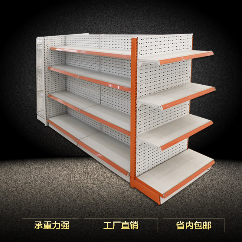加工广州深圳首饰店便利店药店母婴店货架铁制超市批发轻量级商用
