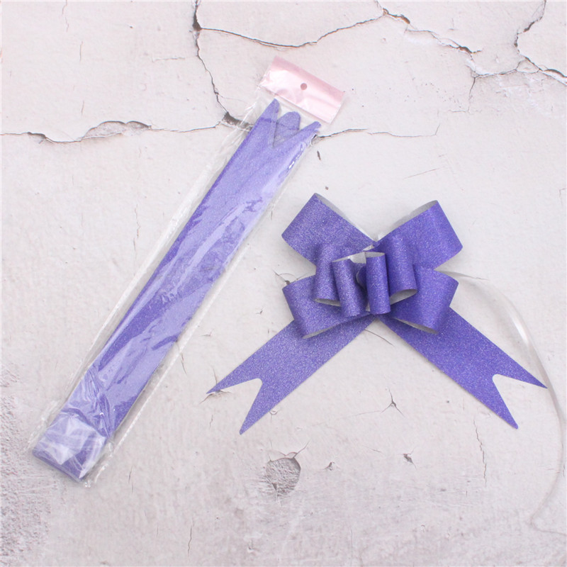 45 Película de brocado grande, flor de la perla, boda, diamante intermitente, arco, regalo, regalo, caja de regalo, decoración, flor de la mano