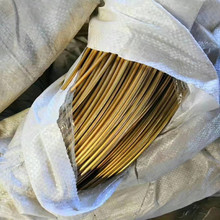 热镀锌黄铁丝 8号 10号 12号 14号 16号 2.0mm 彩色铁线  黄铁丝