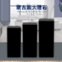 圆柱尺寸长方形蒙古黑雕塑