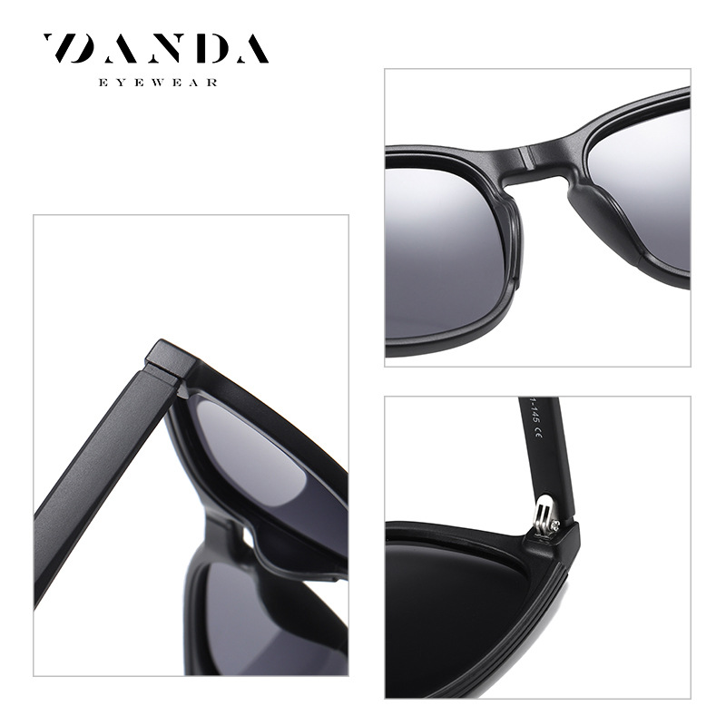 Nueva TR90 cuadrado polarizado gafas de sol moda viajes al aire libre gafas de sol hombres 3307 transfronteriza gafas de sol al por mayor