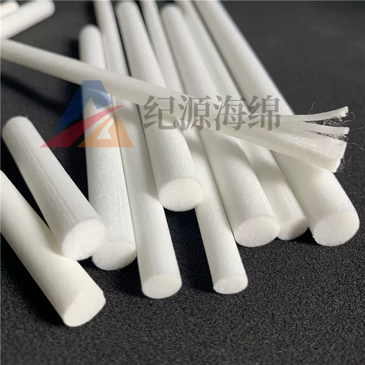 现货净水器水质过滤棉芯 白色纤维吸水绵芯棉棒 加湿器雾化海绵棒