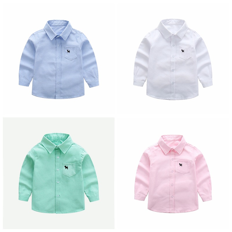Camisa de manga larga para niños Otoño Nueva camisa de niños directa de fábrica ropa de otoño para niños camisa de primavera y otoño