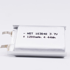 Polymer lithium battery 103040 beauty instrument massager speaker 1200mAh rechargeable lithium battery 3.7V manufacturer