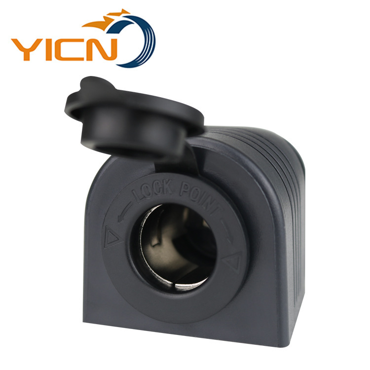 Car modification single-hole tent 12 V--24V to 5V power supply USB power adapter plug