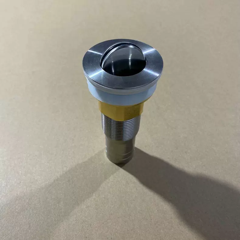 Новый умывальник керамическая Ванна из нержавеющей стали дренажная фабрика поставляет 50 труб с переливным стоком оптом